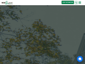 'ecolinewindows.ca' screenshot