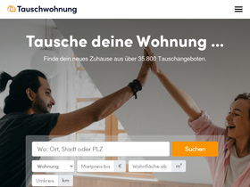 'tauschwohnung.com' screenshot