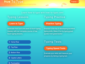'how-to-type.com' screenshot