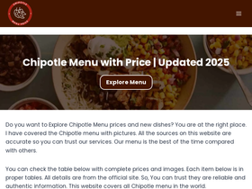 chipotlesmenus.com
