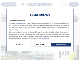'folketidende.dk' screenshot