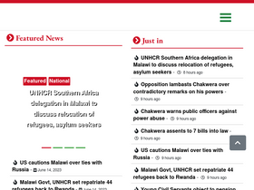 'nyasatimes.com' screenshot