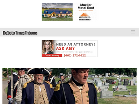 'desototimes.com' screenshot