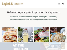 'inspiredbycharm.com' screenshot