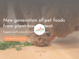 PawCo homepage screenshot