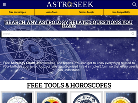'astrology-seek.com' screenshot