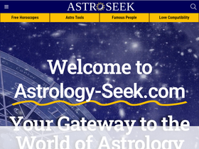'astrology-seek.com' screenshot
