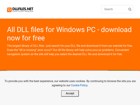 'dllfile.net' screenshot