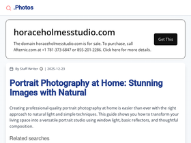 horaceholmesstudio.com