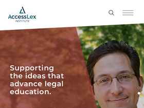 'accesslex.org' screenshot