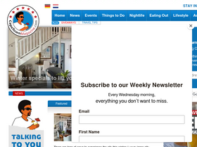 'capetownmagazine.com' screenshot