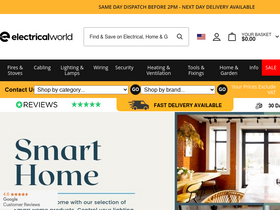 'electricalworld.com' screenshot