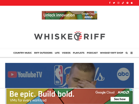 'whiskeyriff.com' screenshot