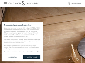 'porcelanosa.com' screenshot