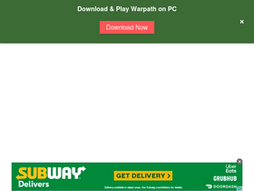 'warpath.guide' screenshot