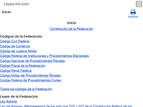 'leyes-mx.com' screenshot