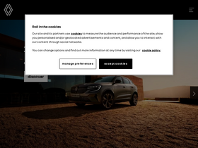 'renault.co.uk' screenshot