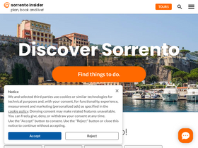 'sorrentoinsider.com' screenshot