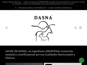 dasna.com.mx homepage screenshot
