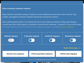 'ikea.lt' screenshot