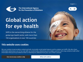 'iapb.org' screenshot