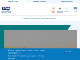 'adaa.org' screenshot