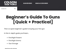 'colsontaskforce.org' screenshot