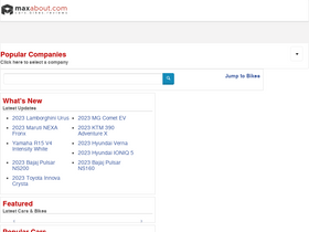 'maxabout.com' screenshot