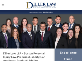'dillerlaw.com' screenshot