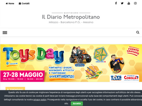 'ildiariometropolitano.it' screenshot