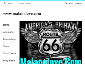 malanalove.com homepage screenshot