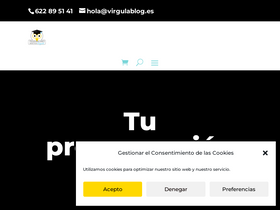 'virgulablog.es' screenshot