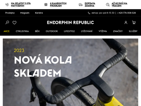 'endorphinrepublic.cz' screenshot
