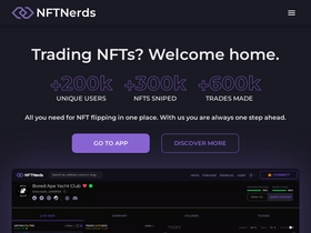 'nftnerds.ai' screenshot
