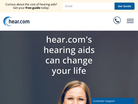 'hear.com' screenshot