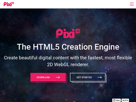 'pixijs.download' screenshot