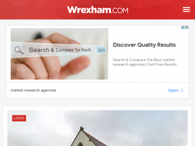 'wrexham.com' screenshot