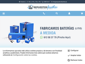 'repuestosfuentes.es' screenshot