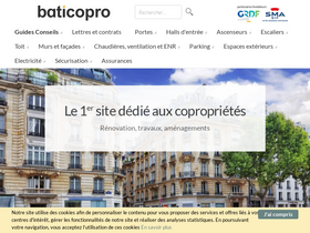'baticopro.com' screenshot