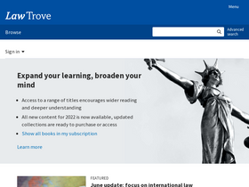 'oxfordlawtrove.com' screenshot