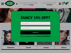 'crazylenses.com' screenshot