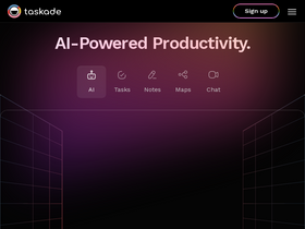Taskade - Unify team productivity with AI-driven task management and collaboration.