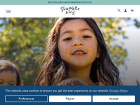 'slumberkins.com' screenshot