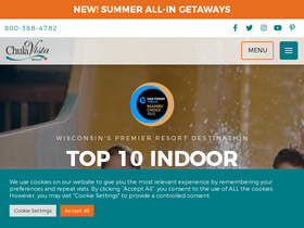 'chulavistaresort.com' screenshot