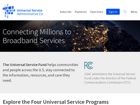 'usac.org' screenshot