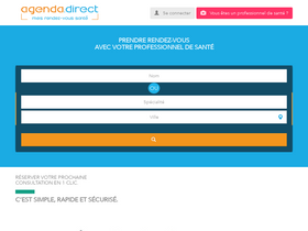 'agenda.direct' screenshot