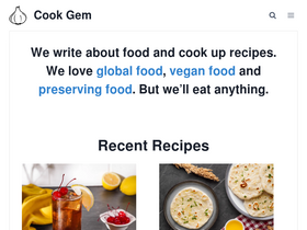 'cookgem.com' screenshot