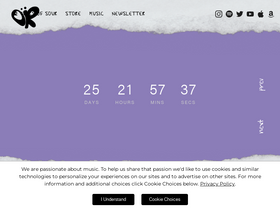 'oliviarodrigo.com' screenshot