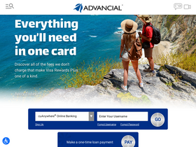 'advancial.org' screenshot