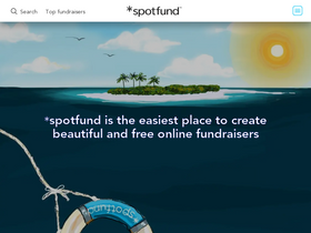 'spotfund.com' screenshot